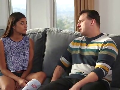 indian interracial facial