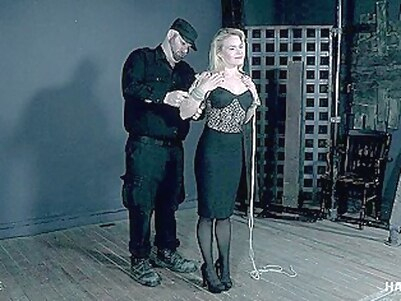 blonde stockings fetish